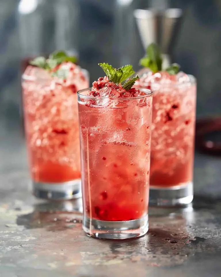 Rhubarb Shrub