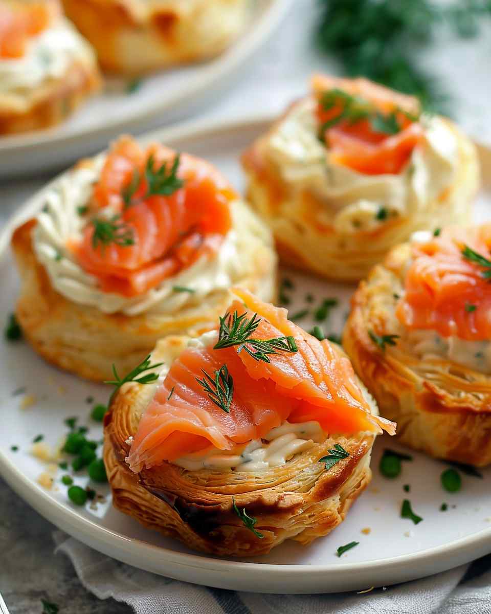 Smoked Salmon Vol-au-Vents