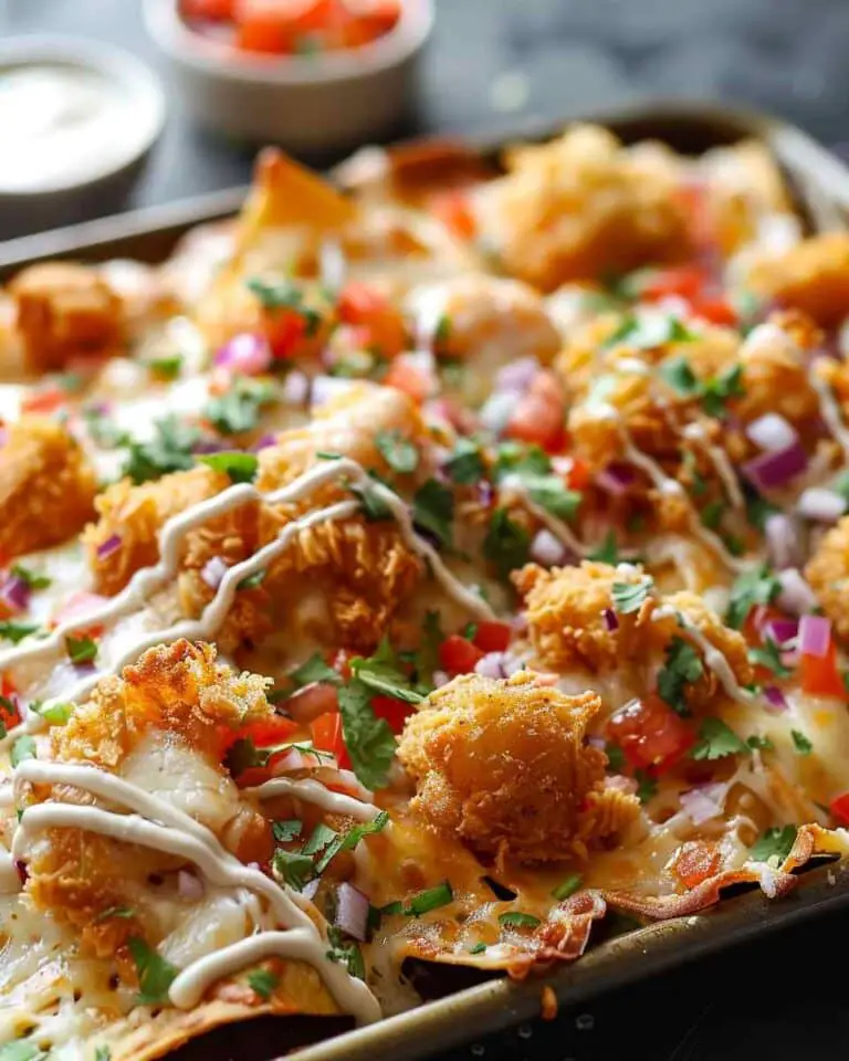 Crispy Chicken Wonton Nachos