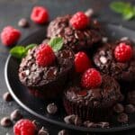 Double Chocolate Berry Muffins