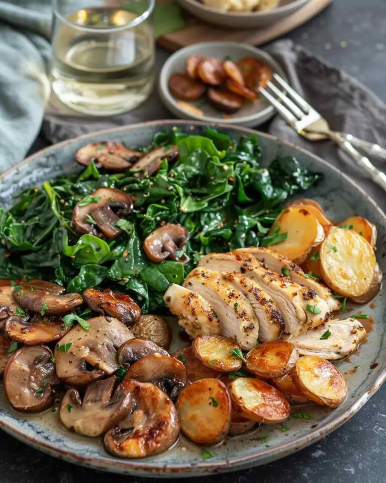 Garlic Herb Chicken Plate