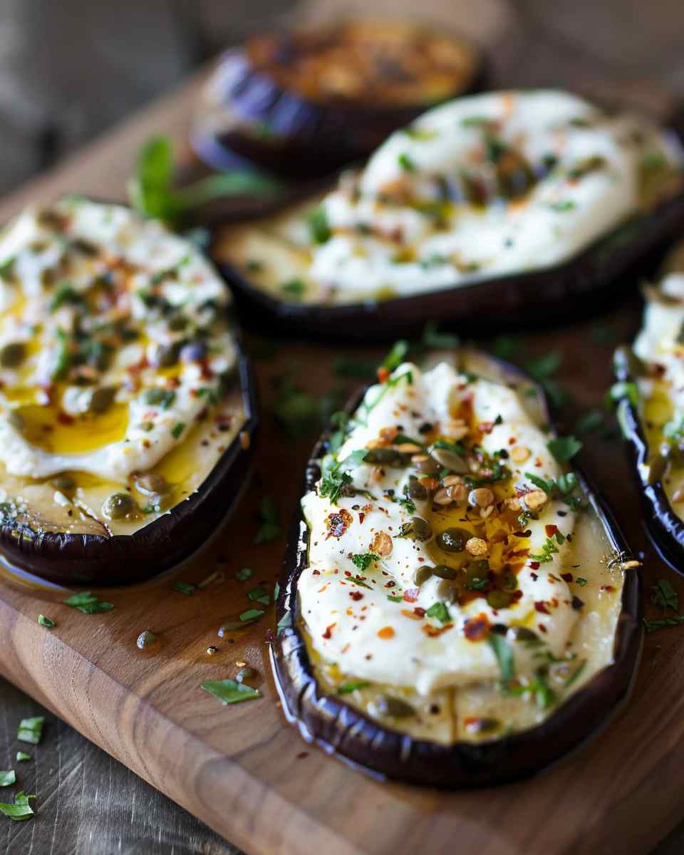 Crispy Eggplant, Creamy Burrata