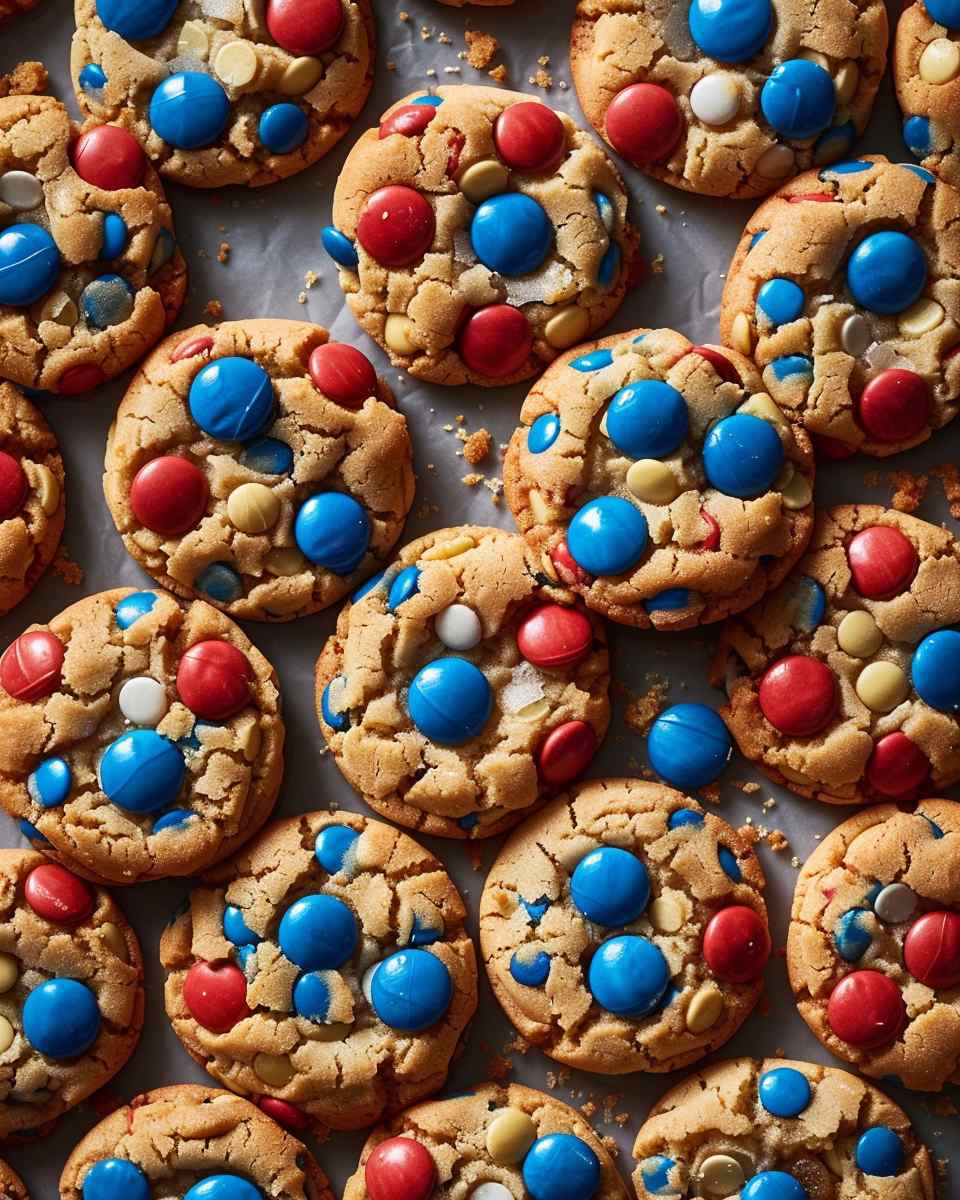 4th of July Monster Cookies