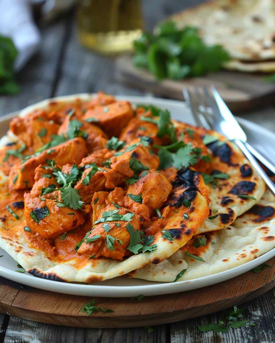 The Best Tandoori Chicken Naan Wraps 4 The Best Tandoori Chicken Naan Wraps