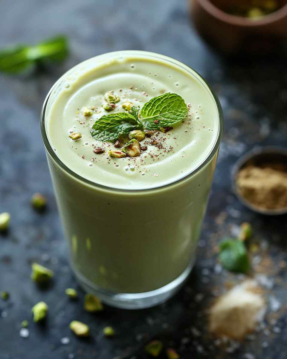 High-Protein Pistachio Smoothie