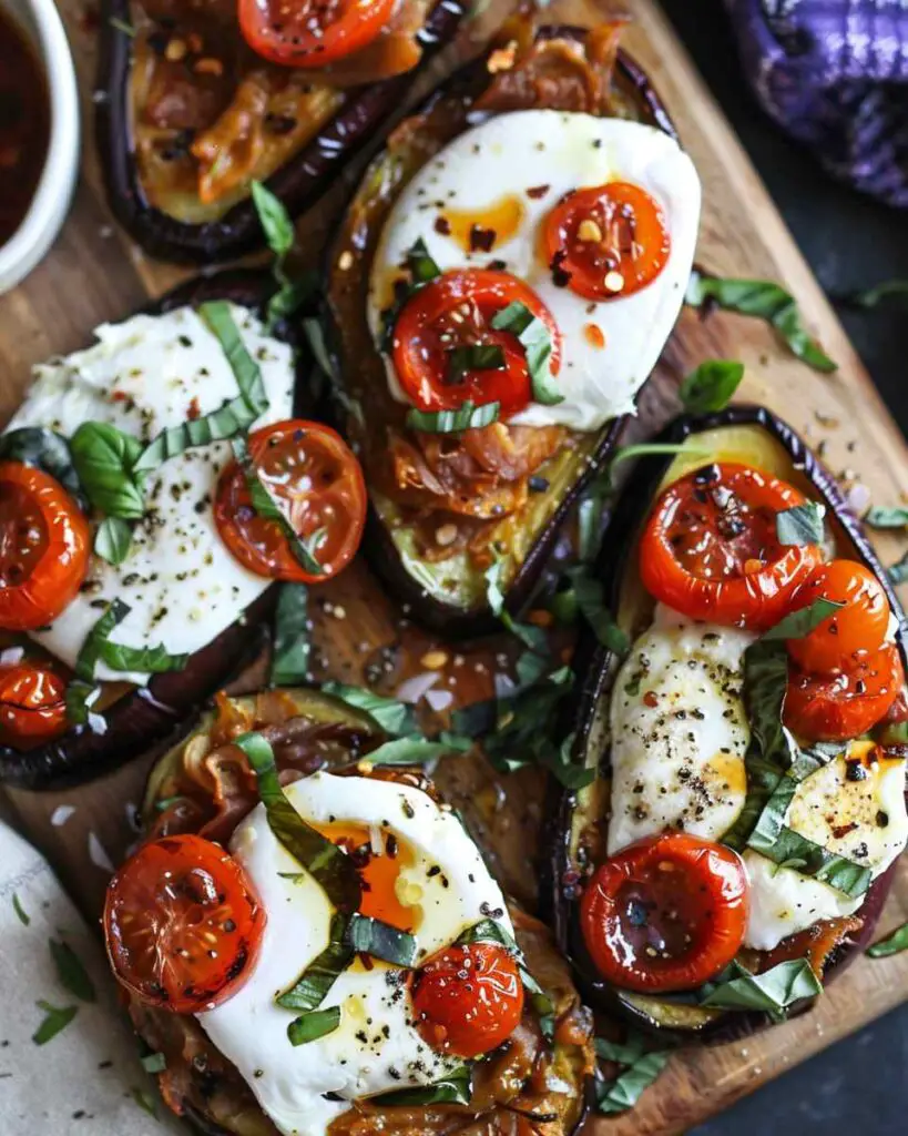 Crispy Eggplant, Creamy Burrata