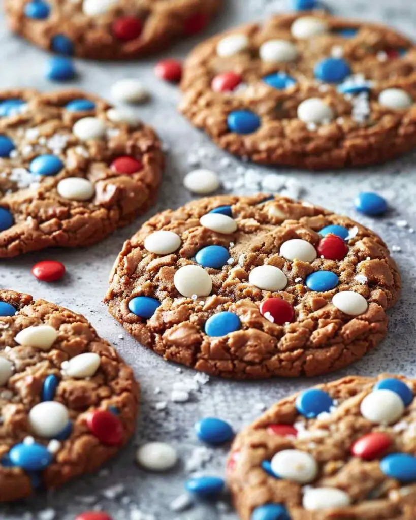 4th of July Monster Cookies