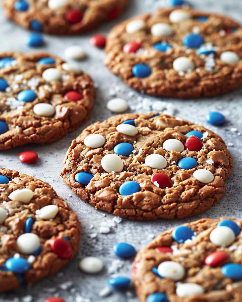 4th of July Monster Cookies