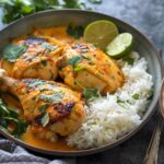Roasted Red Curry Coconut Chicken
