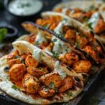 The Best Tandoori Chicken Naan Wraps