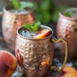 Peach Sparkling Mocktail