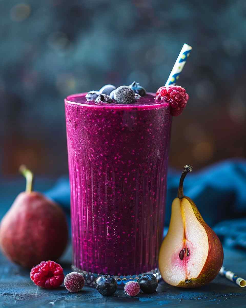 Blueberry Pear Smoothie