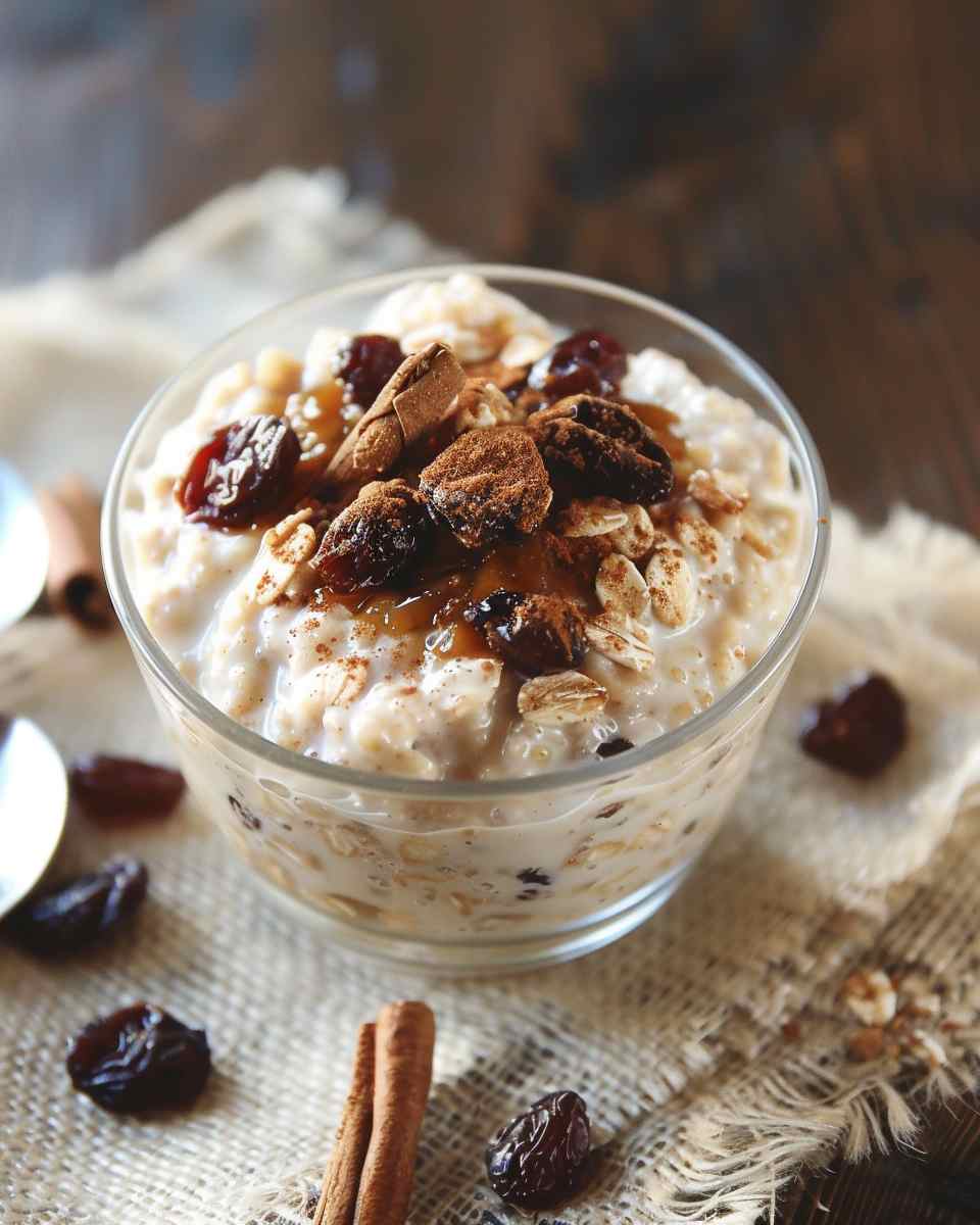 Cinnamon-Raisin Overnight Oats