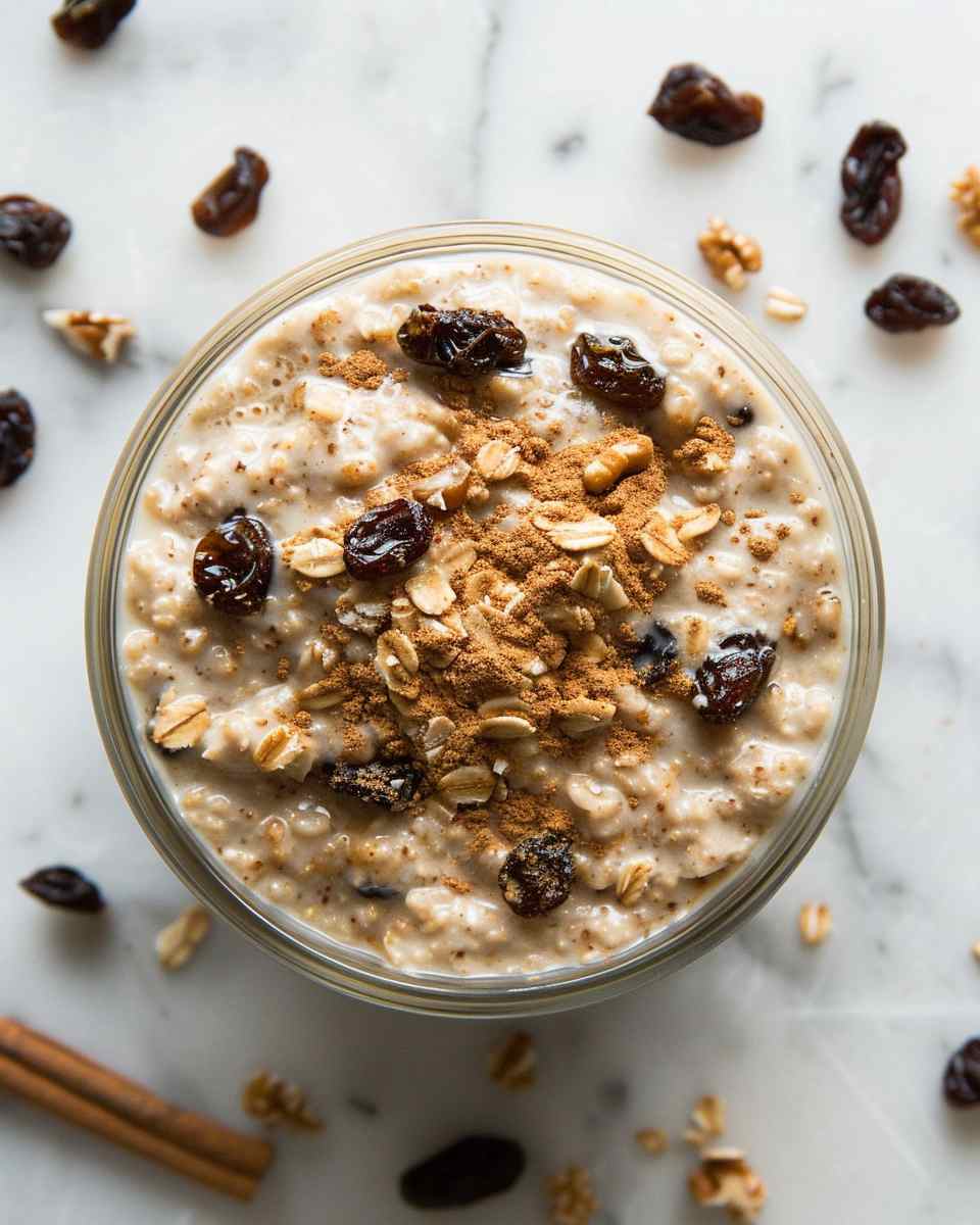 Cinnamon-Raisin Overnight Oats