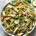 Quick Chicken Pesto Pasta Salad To Try