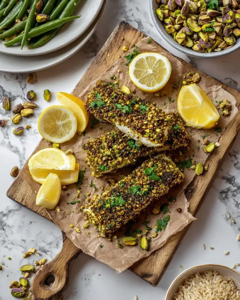 Pistachio-Crusted Salmon Recipe