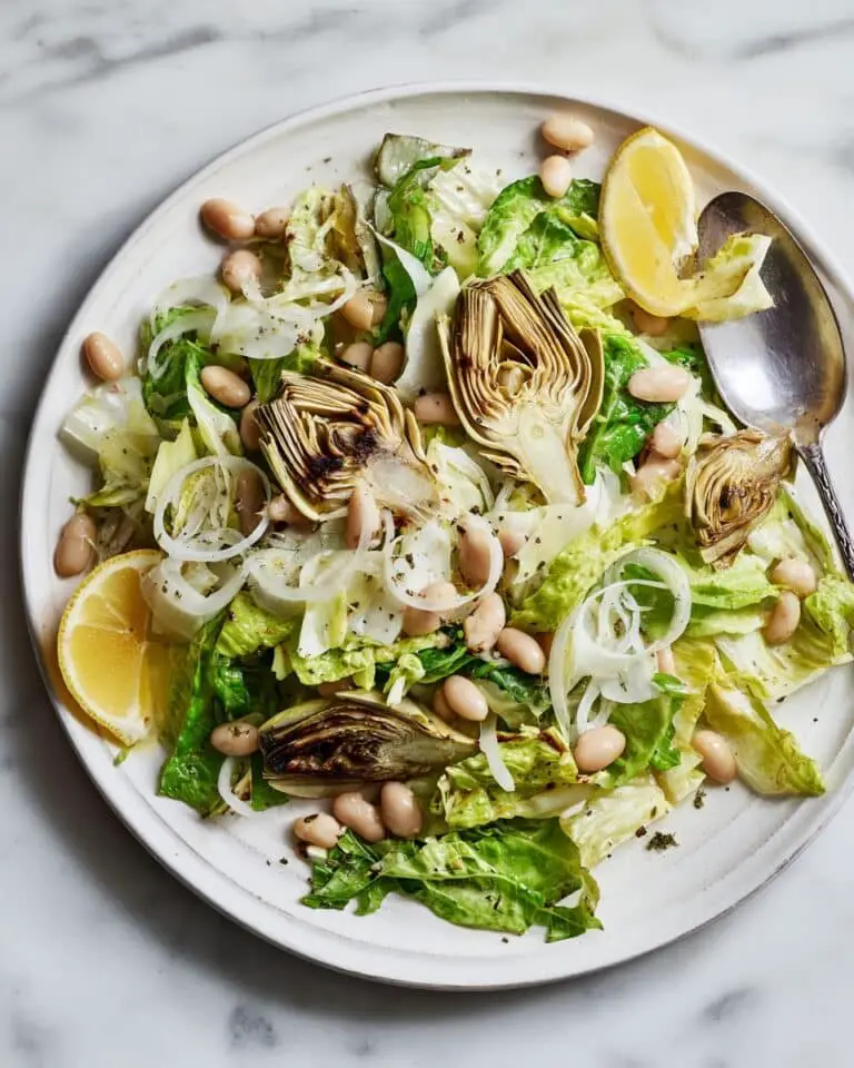 Artichoke White Bean Salad Recipe