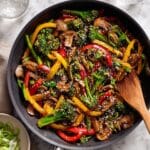 Colorful Vegetable Stir Fry in a Sweet and Savory Sauce Recipe