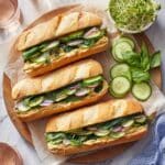 Chickpea Salad Sandwich with Green Beans, Olives, and Fresh Veggies Recipe