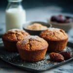 Brown Sugar Date Muffins Recipe