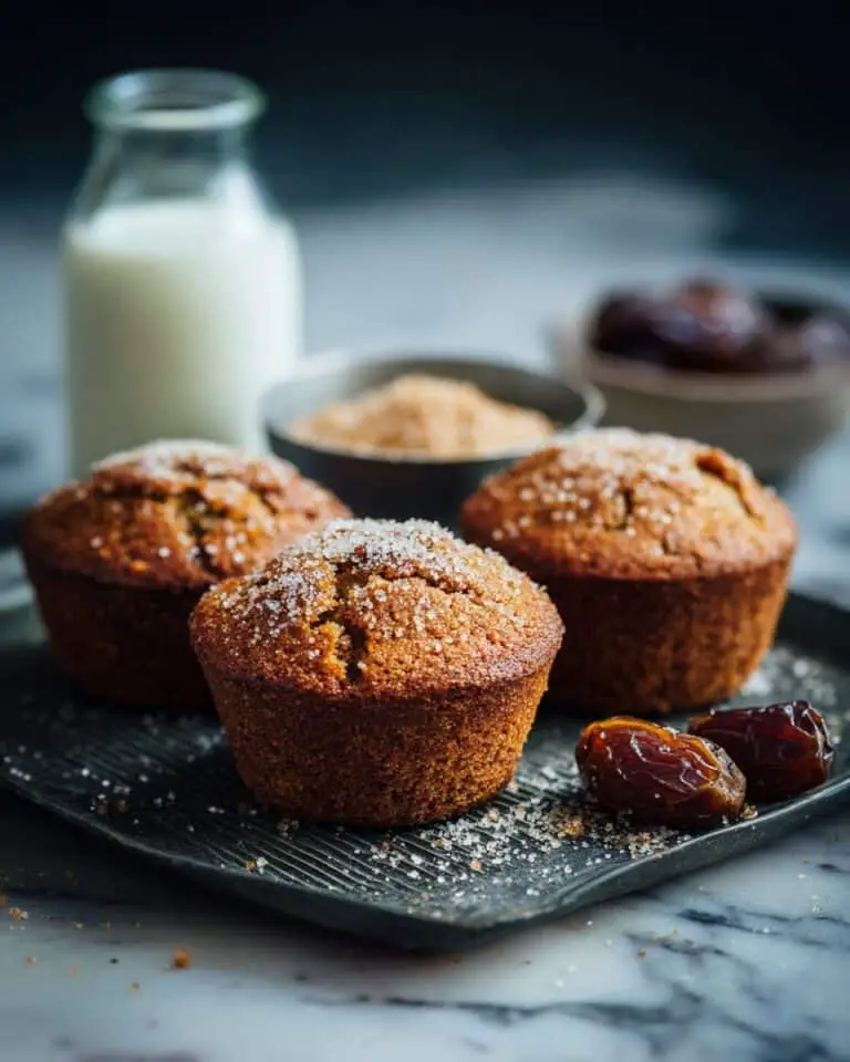 Brown Sugar Date Muffins Recipe