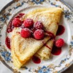Whipped Ricotta and Lemon Stuffed Crepes Recipe