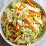 Old Fashioned Coleslaw with Vinegar Recipe