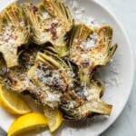 Roasted Artichoke Hearts with Parmesan Recipe