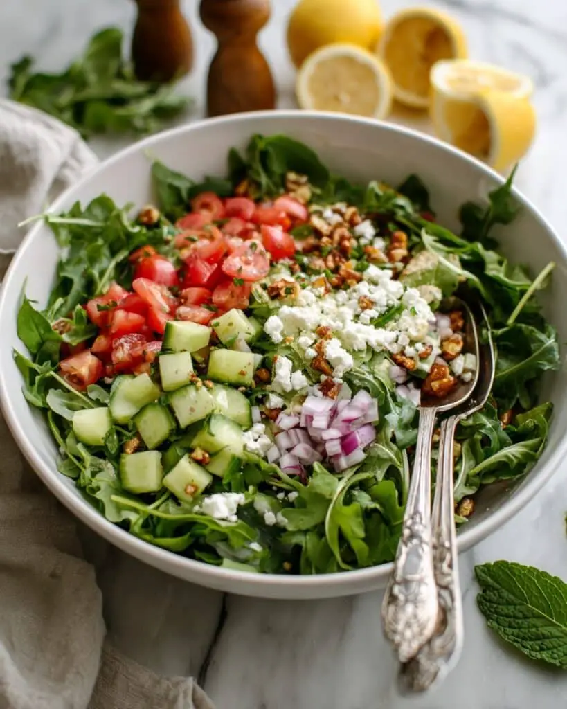 Mediterranean Farro Salad Recipe