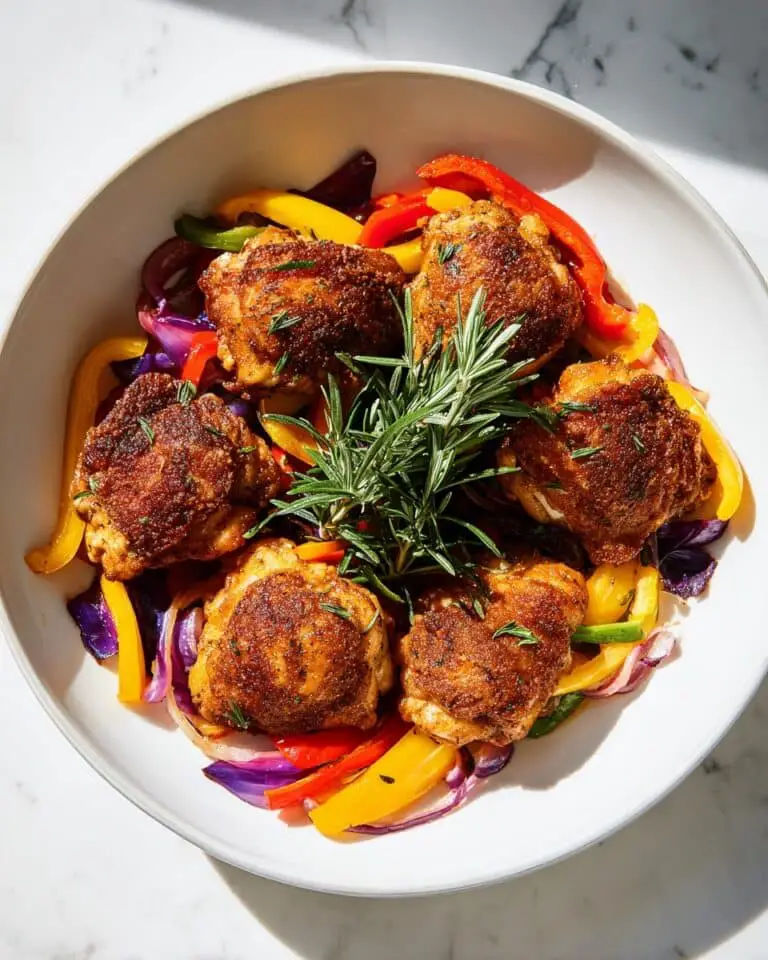 Crispy Baked Chicken Thighs Recipe