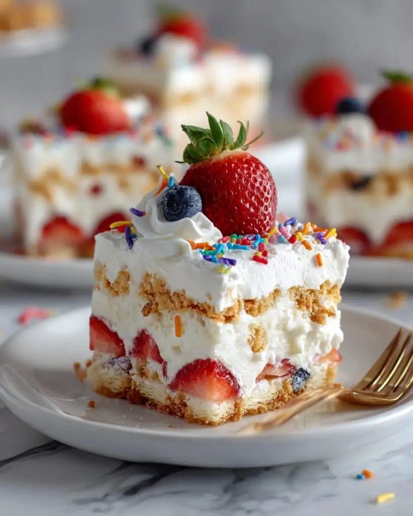Easy Berry Icebox Cake Recipe