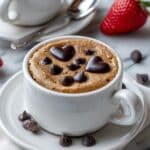 Double Chocolate Mug Cake with Greek Yogurt Recipe