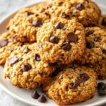 Chocolate Chip Banana Oatmeal Cookies Recipe