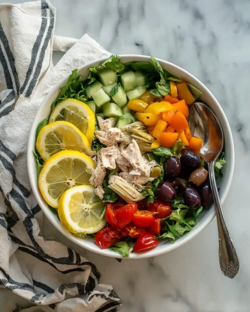 Mediterranean Tuna Salad Recipe