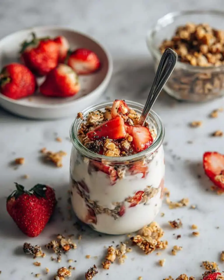Strawberry Overnight Oats Recipe