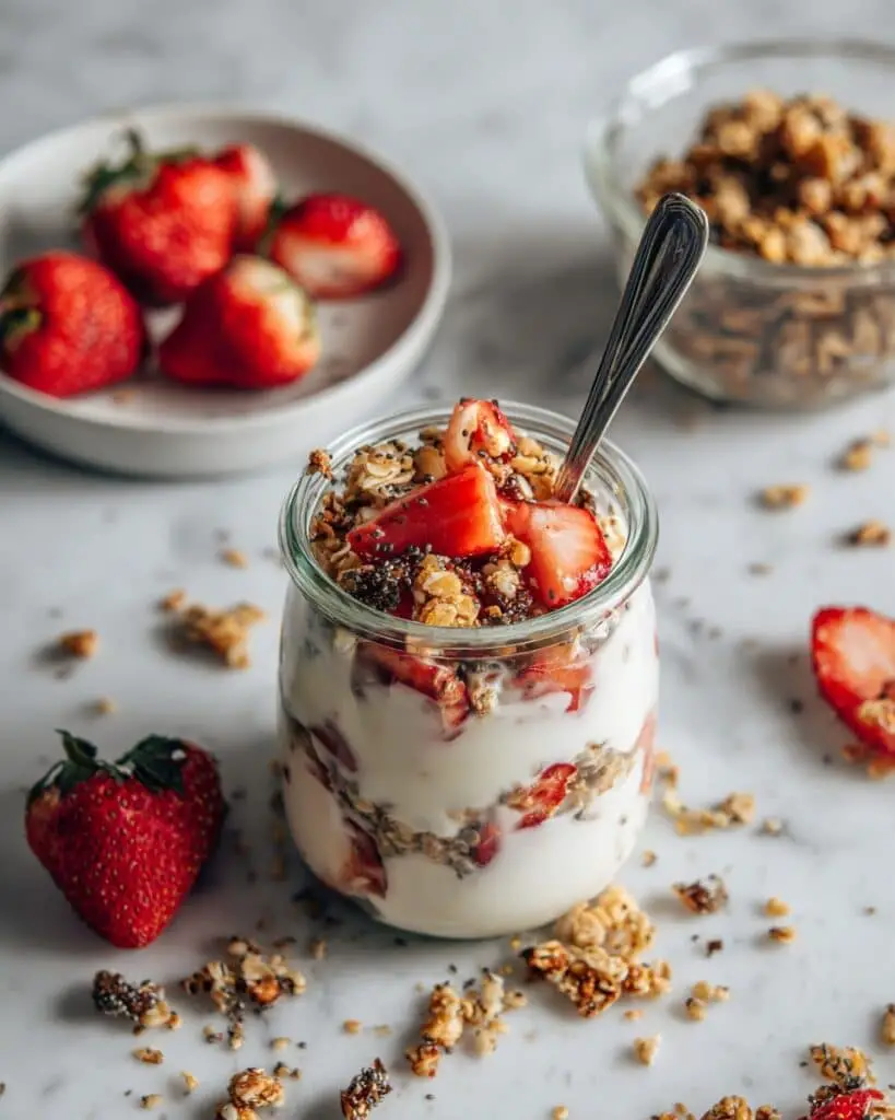 Strawberry Overnight Oats Recipe