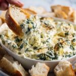 Spinach French Onion Cob Dip Recipe