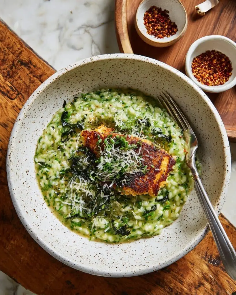 Creamy Pesto Orzo Recipe