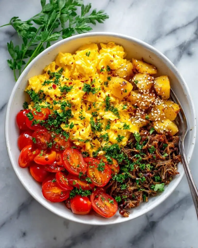 Make-Ahead Breakfast Bowls with Roasted Potatoes and Steak Recipe