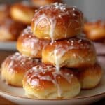 Lemon Cream Filled Brioche Rolls Recipe