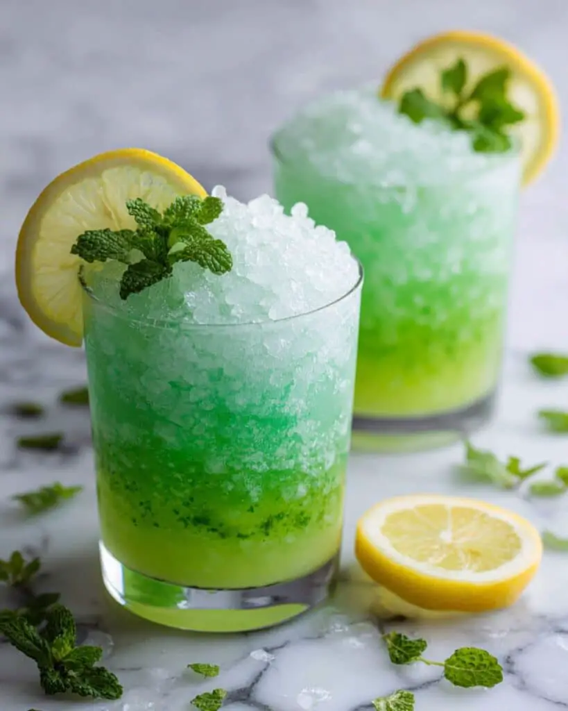 Frozen Mint Lemonade Recipe