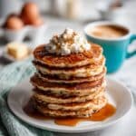 High Protein Gingerbread Pancakes with Yogurt Recipe