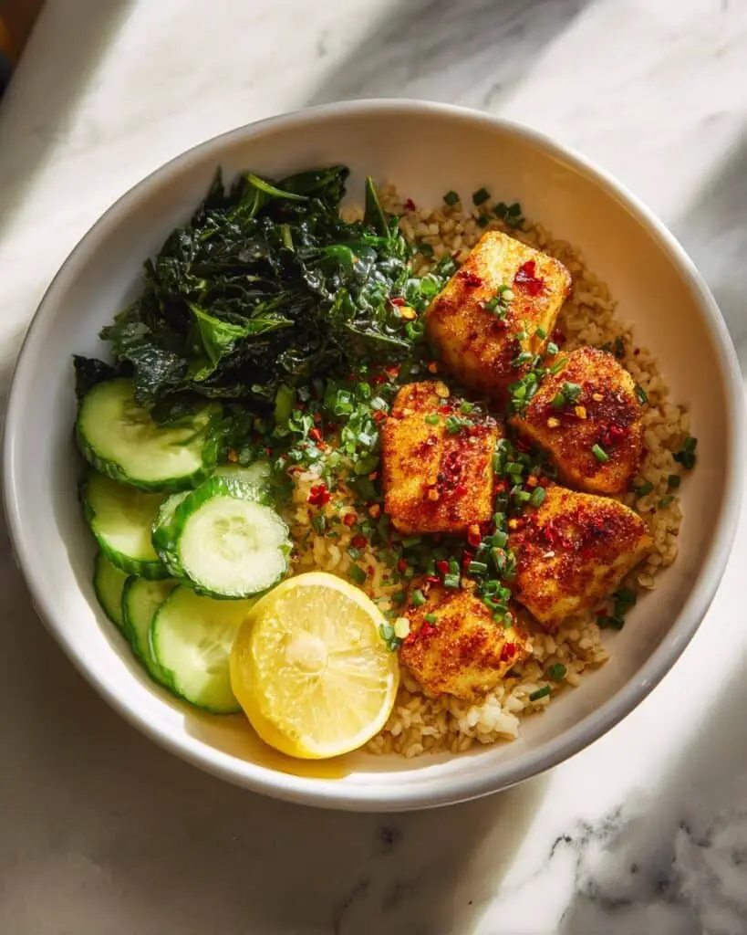Spicy Garlic Butter Tilapia Bowl Recipe