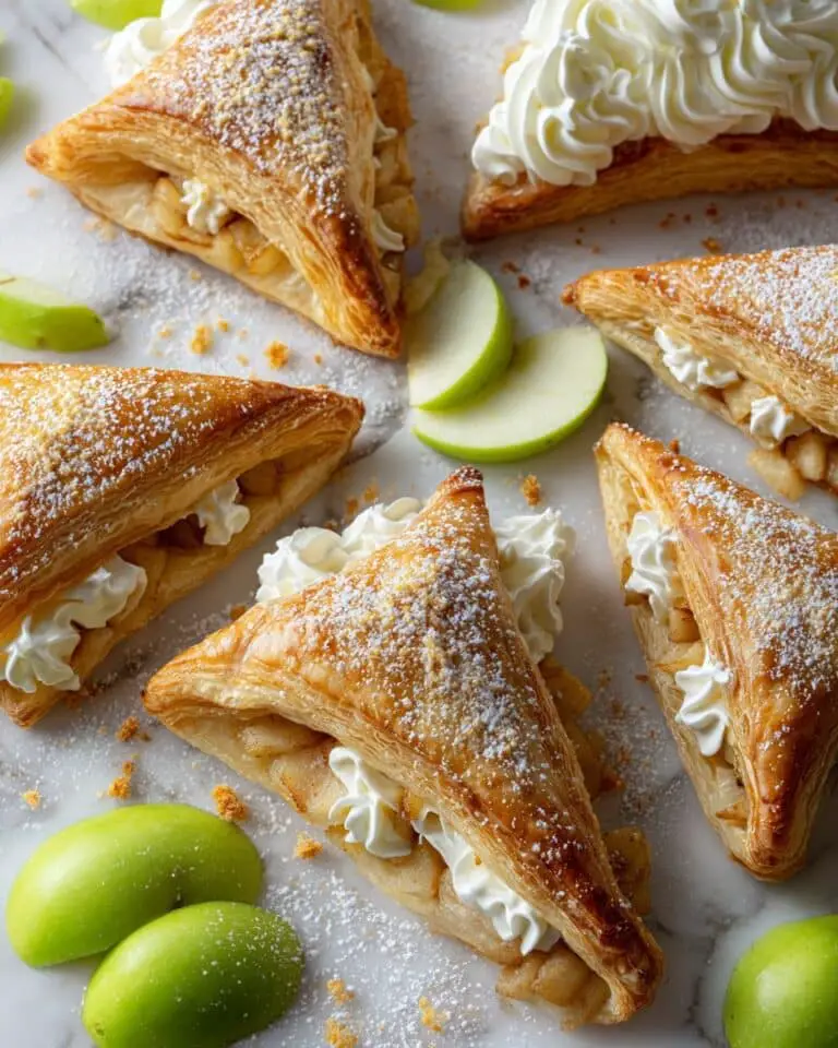 Apple Turnovers with Cream Filling Recipe