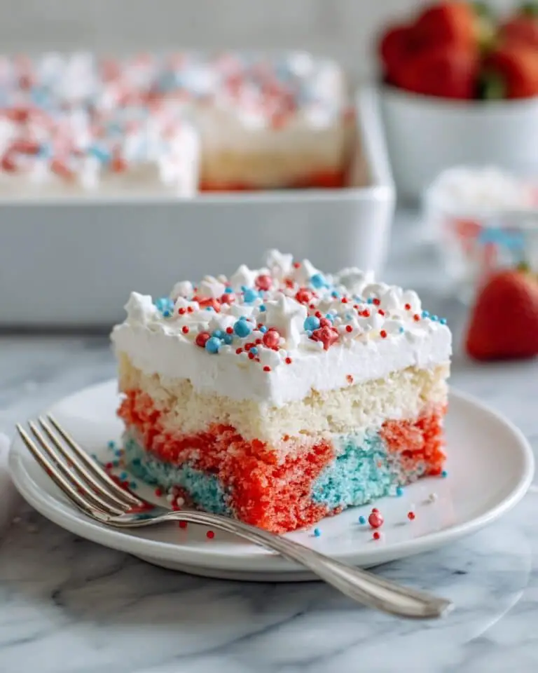 Patriotic Poke Cake Recipe