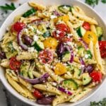20-Minute Greek Pasta Salad Recipe