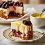 Upside-Down Triple Berry Cheesecake (No-Bake) Recipe