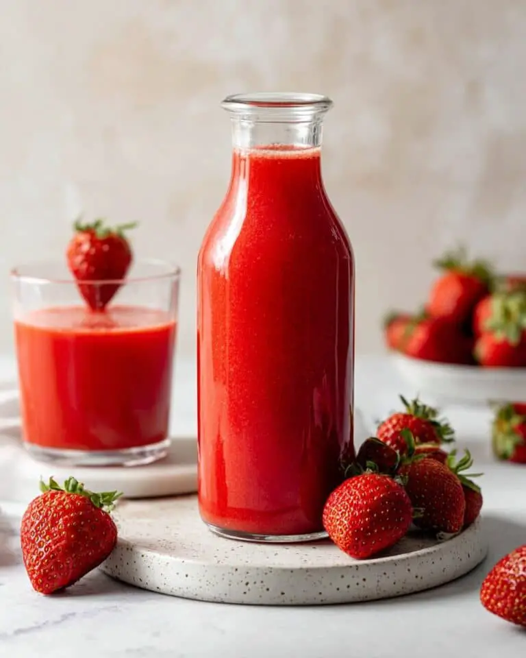 Easy Strawberry Juice Recipe
