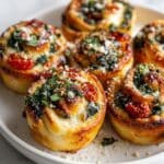 Cheesy Baked Vegetable Rolls Recipe
