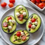 Caprese Avocado Boats Recipe